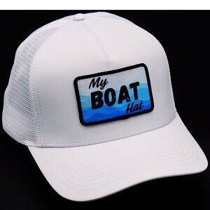 My Boat Hat - Patch White